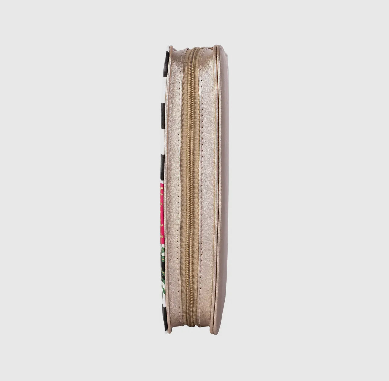Black & White Stripe & Floral Deluxe Bible Cover